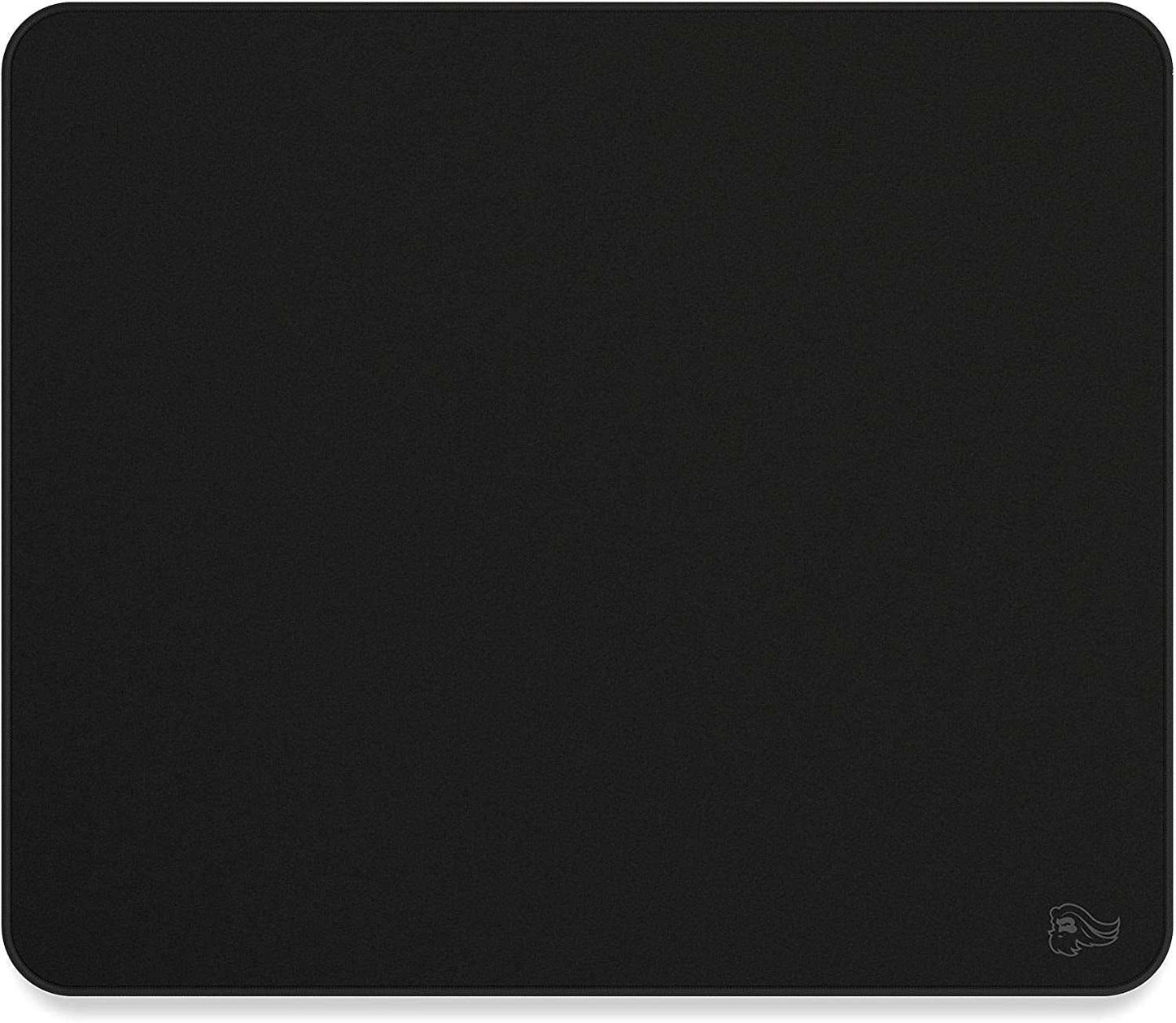 Large Gaming Mouse Mat/Pad - Stealth Edition - Stitched Edges, Black Cloth Mousepad | 11"X13" (G-L-Stealth)
