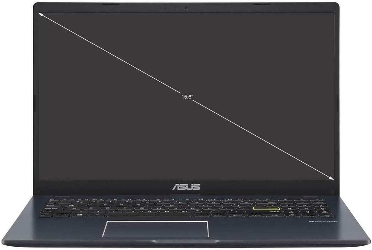 E510 Ultra Thin and Light 15.6" HD Laptop, Intel Celeron N4020, 4GB RAM, 1TB Pcle SSD, 180° Hinge, Windows 10 Home, Star Black