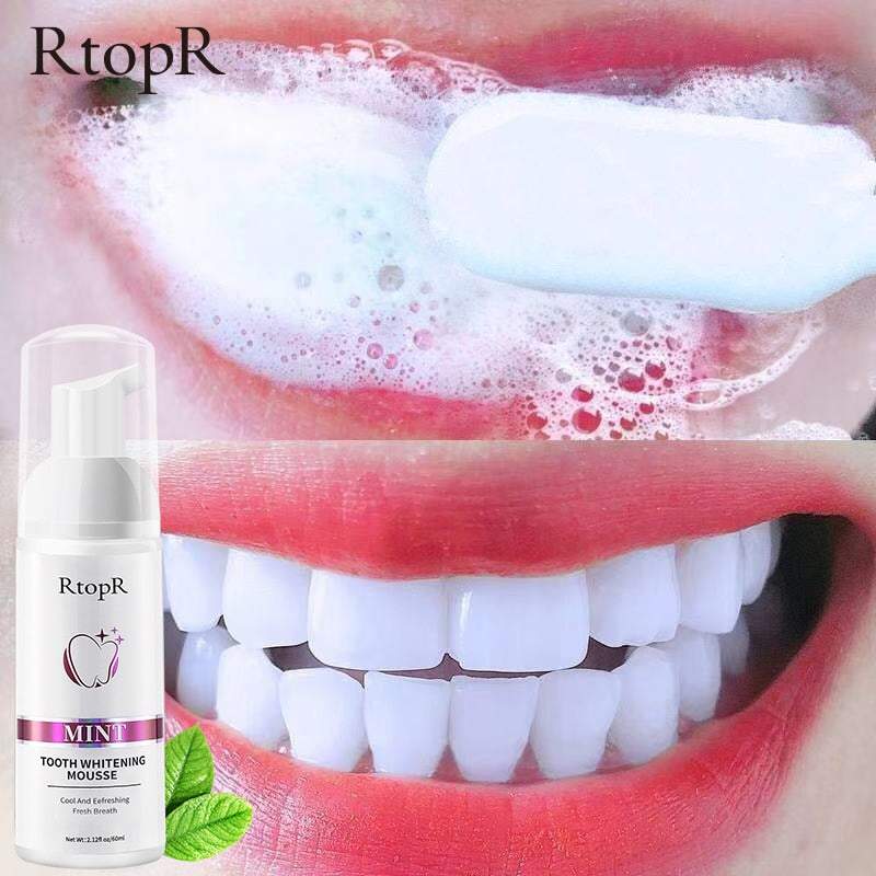Tooth Whitening Mousse for effective teeth whitening and gum repair.