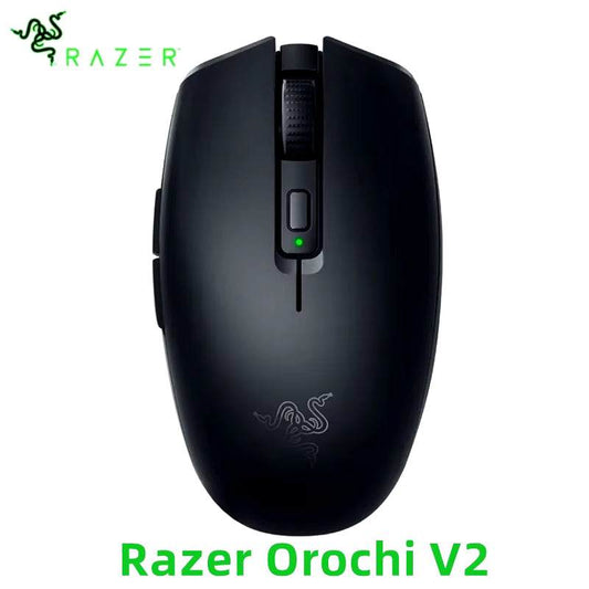 Razer DeathAdder V2 X wireless gaming mouse in black with programmable buttons and optical sensor.